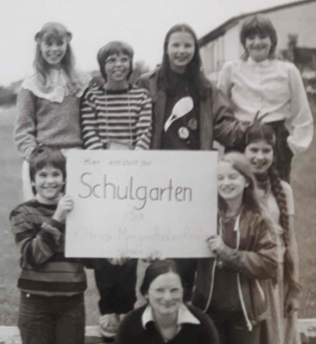Gründung Schulgarten 1984